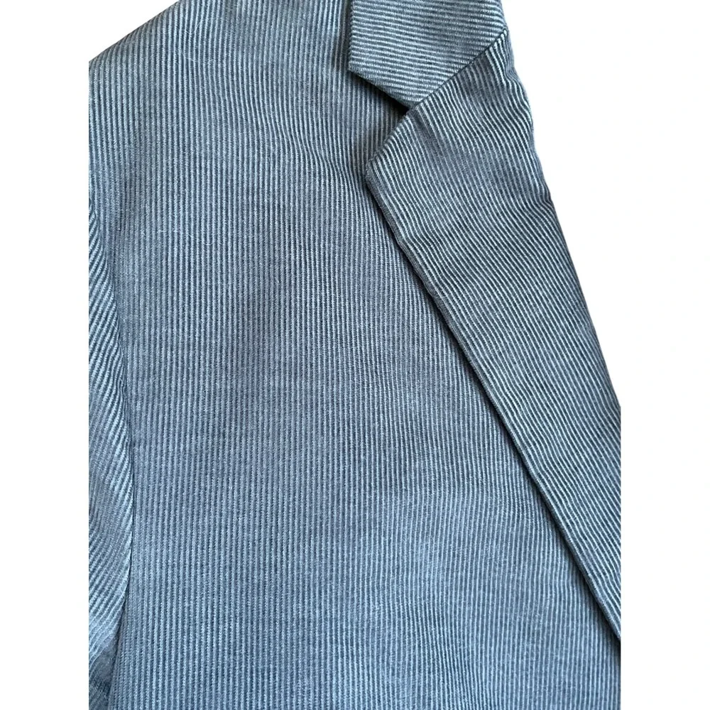 Banana Republic 42L Slim Fit Blue Corduroy Blazer‎ Jacket Men